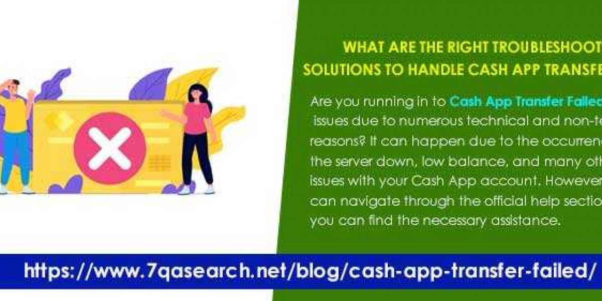 What Are The Right Troubleshooting Solutions To Handle Cash App Transfer Failed?